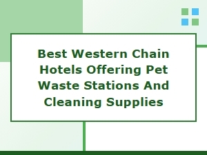 Best Western Pet-Friendly Hotels with Waste Stations and Supplies